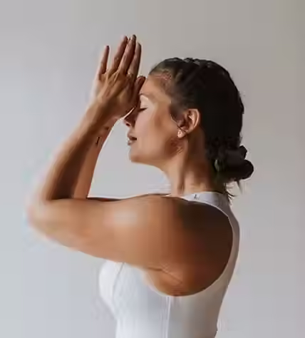 Woman Practicing Yoga