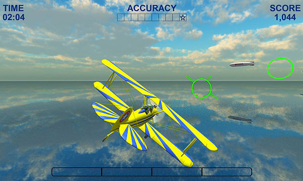 An example of a video game as a type of feedback during neurofeedback.