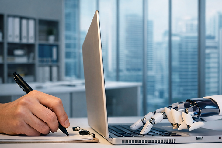 Humans creating tours assisted by AI to narrate and translate