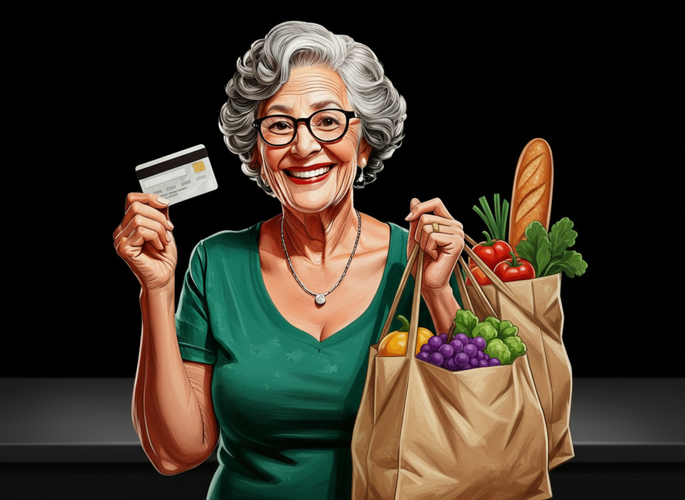 CalOptima Older women Groceries