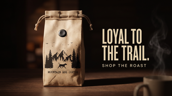 Mountain Dog Coffee Advertising