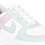 Thumbnail: White & Green Colourblocked Sneakers