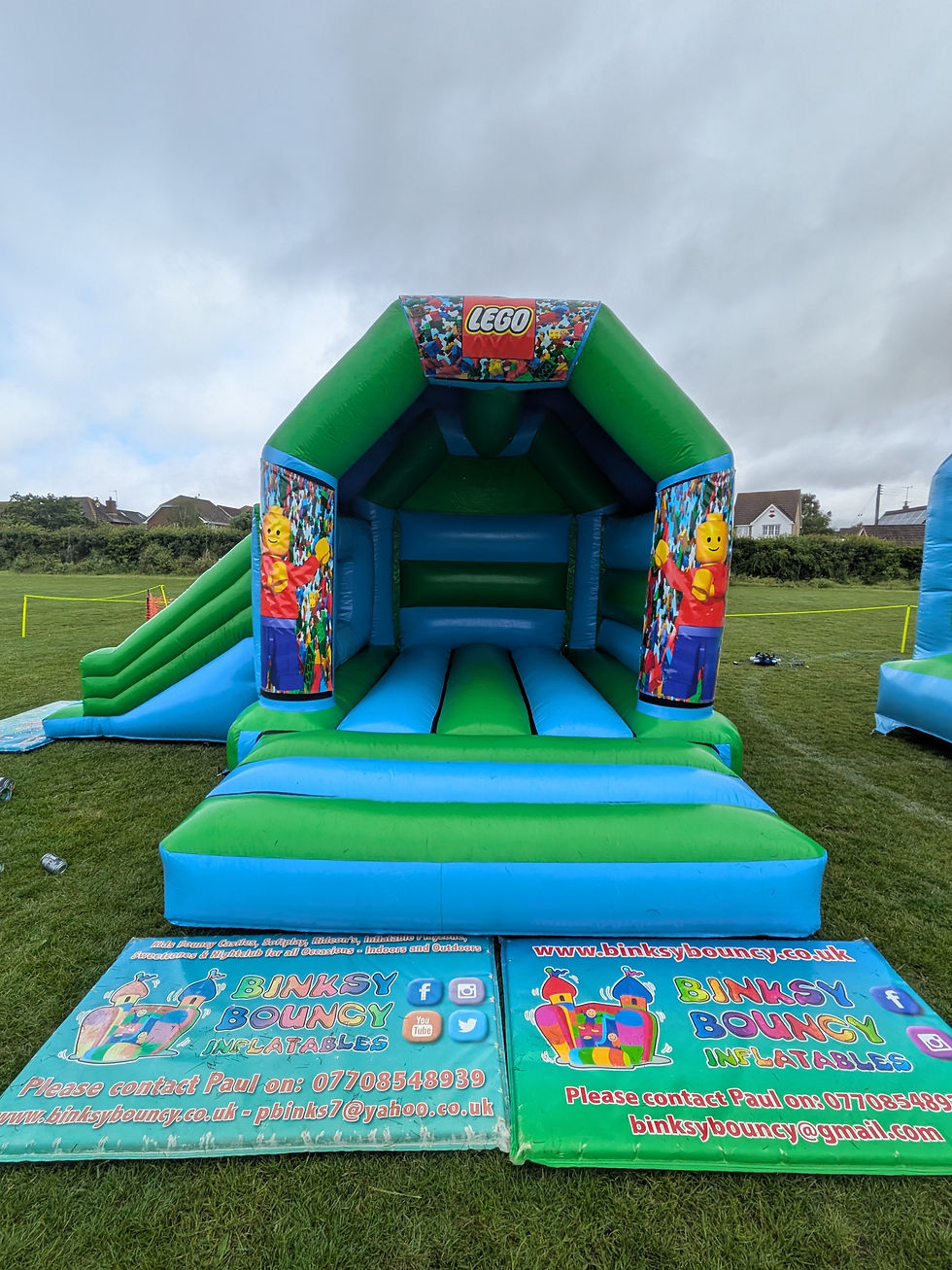 Thumbnail: Themed 17ft Side Slide + Softplay Package