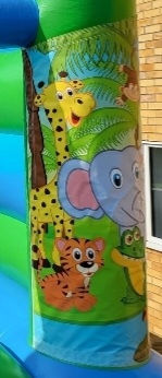 Thumbnail: 17ft Jungle Side Slide Inflatable