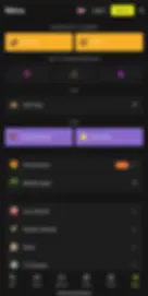 Parimatch Games App Menu