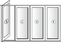 Sliding door arrangemt 1