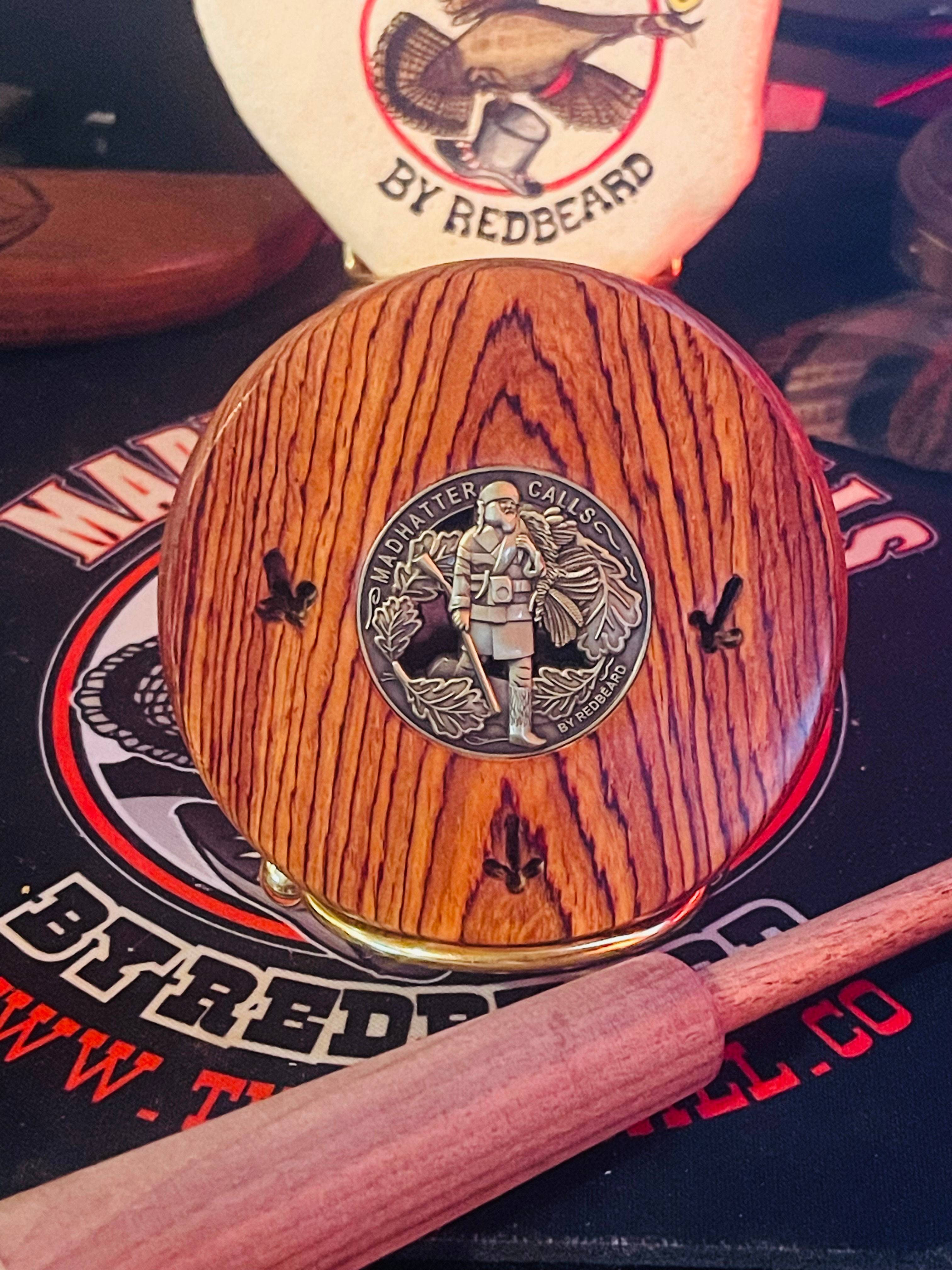 3.0 Inch 3 Track Player,  Copper over Glass in Exhibition Grade Cocobolo