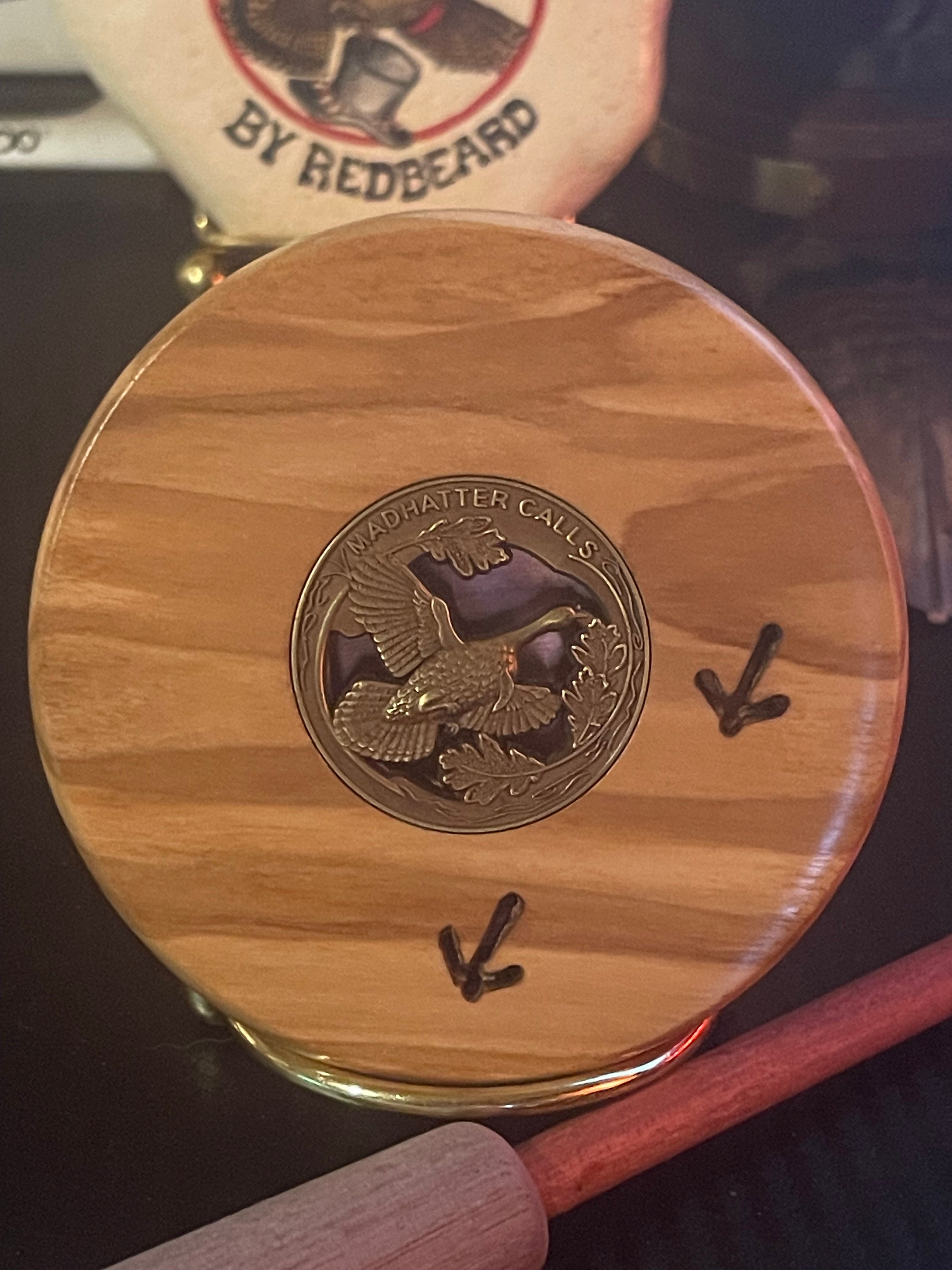 3.0 Inch 2 Track Player,  Copper over Glass, in Italian Olivewood