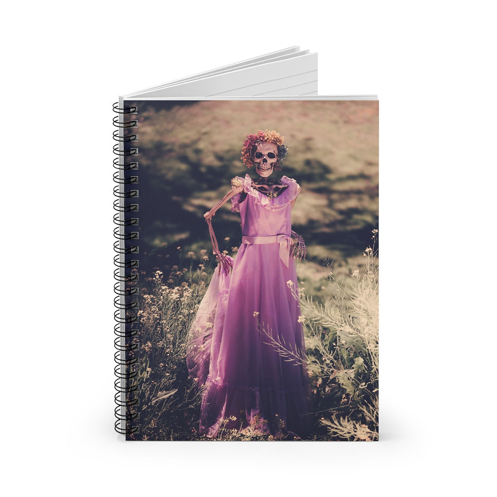 Skeleton Fairy Fantasy Notebook, Journal