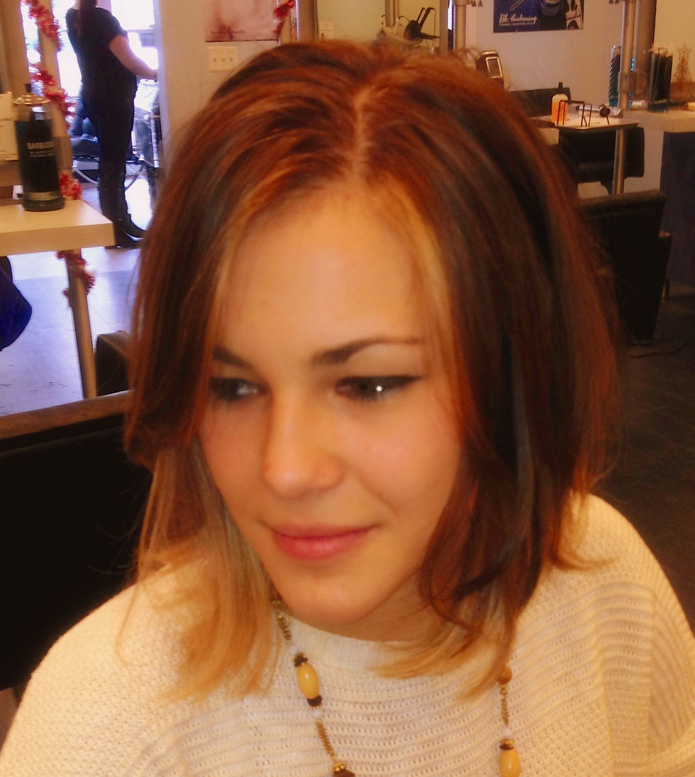 Golden Balayage
