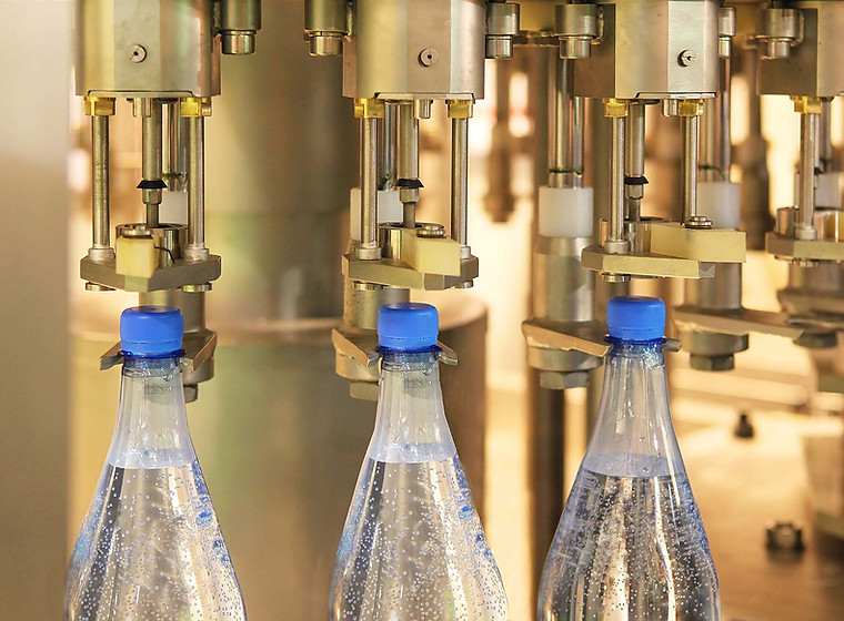 Bottles, bottle line, bottling
