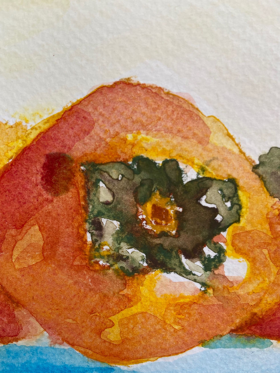Thumbnail: Three Lucky Persimmons Painting