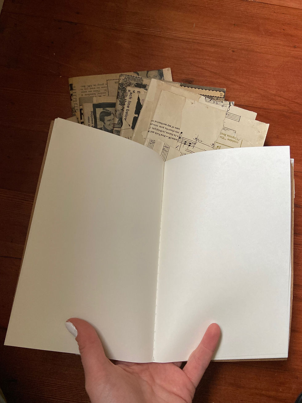 Thumbnail: 70s Magazine Moleskin Sketchbook 