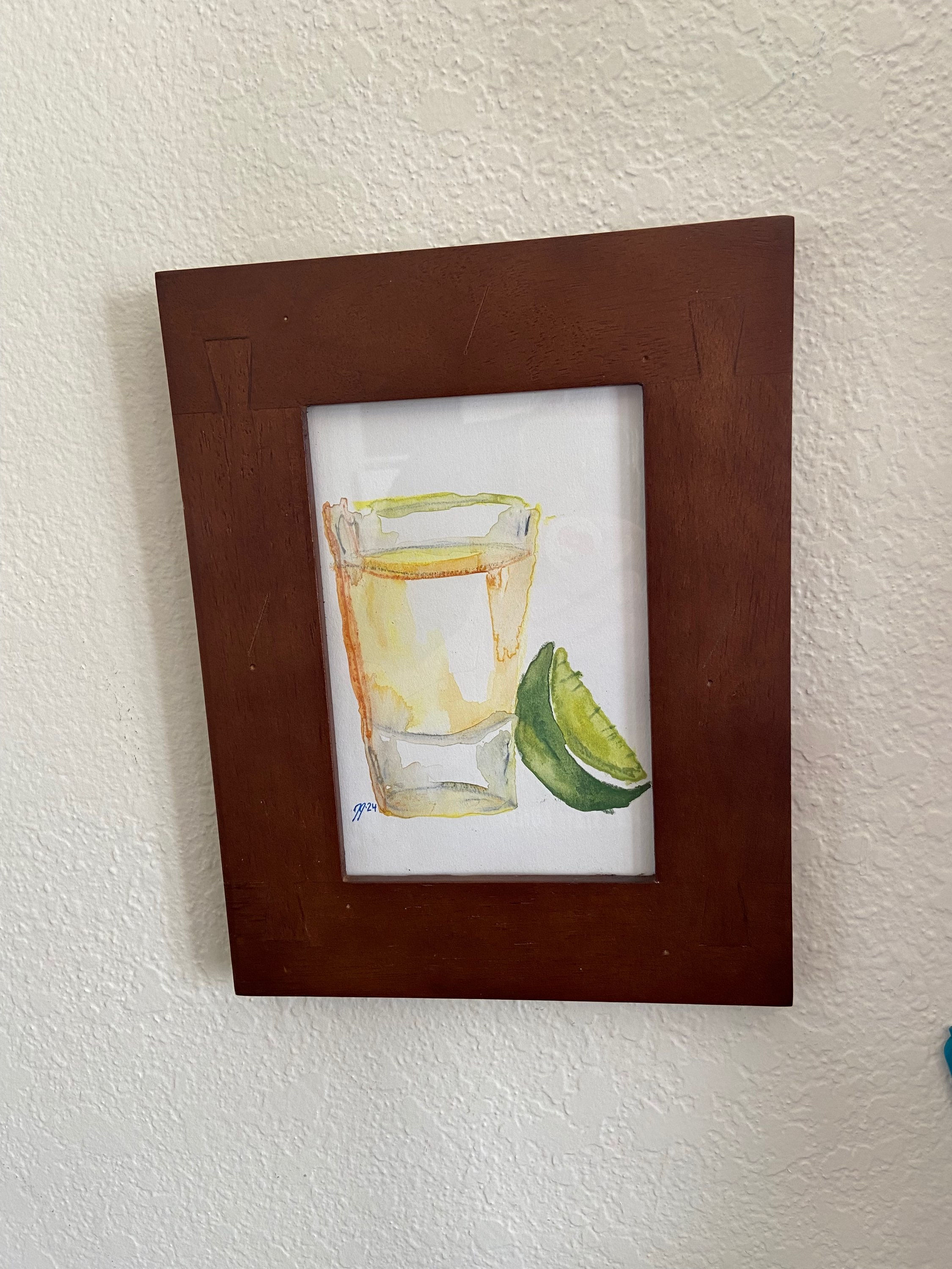 Tequila Lime Painting