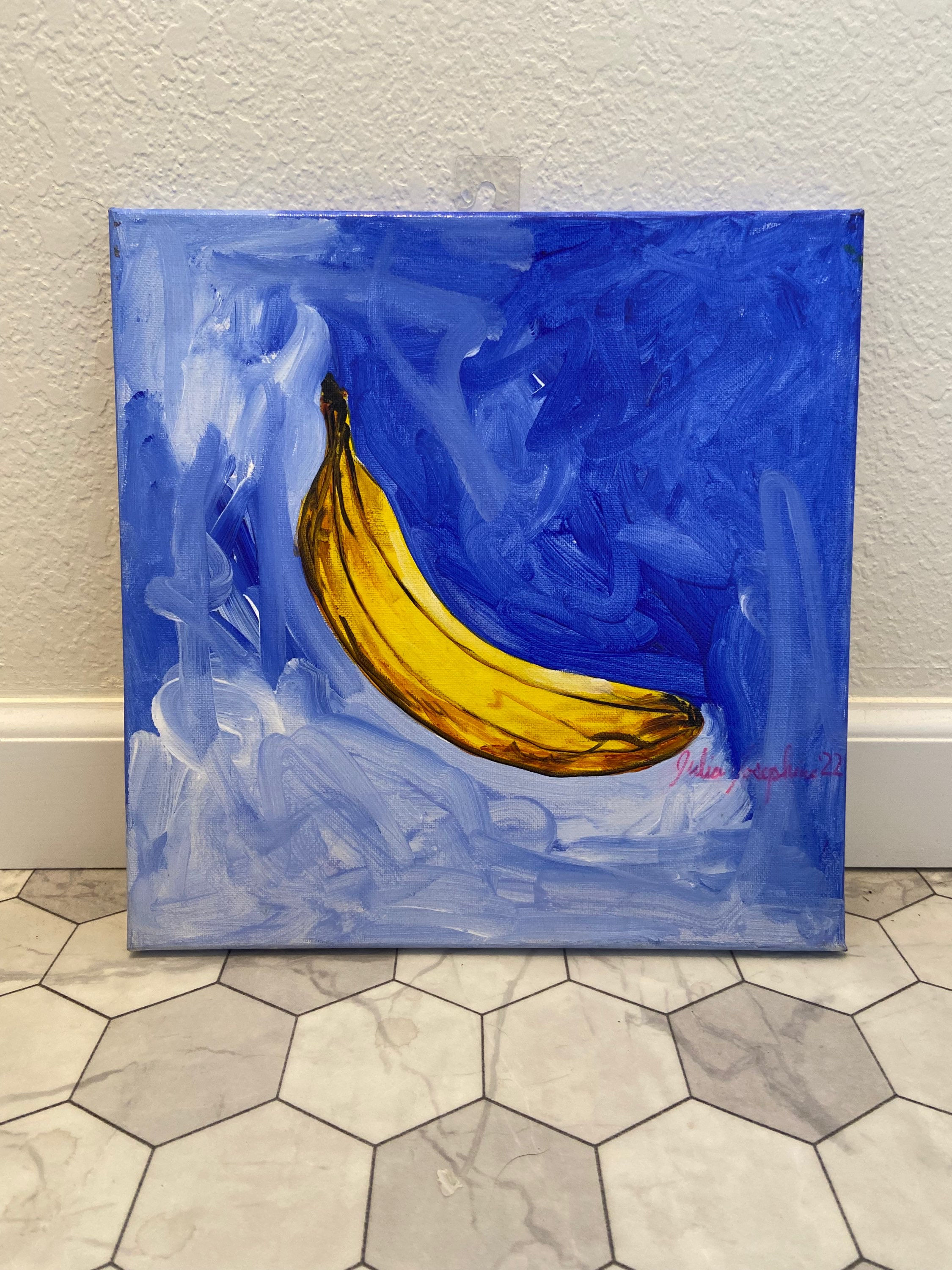 Bright Blue Banana