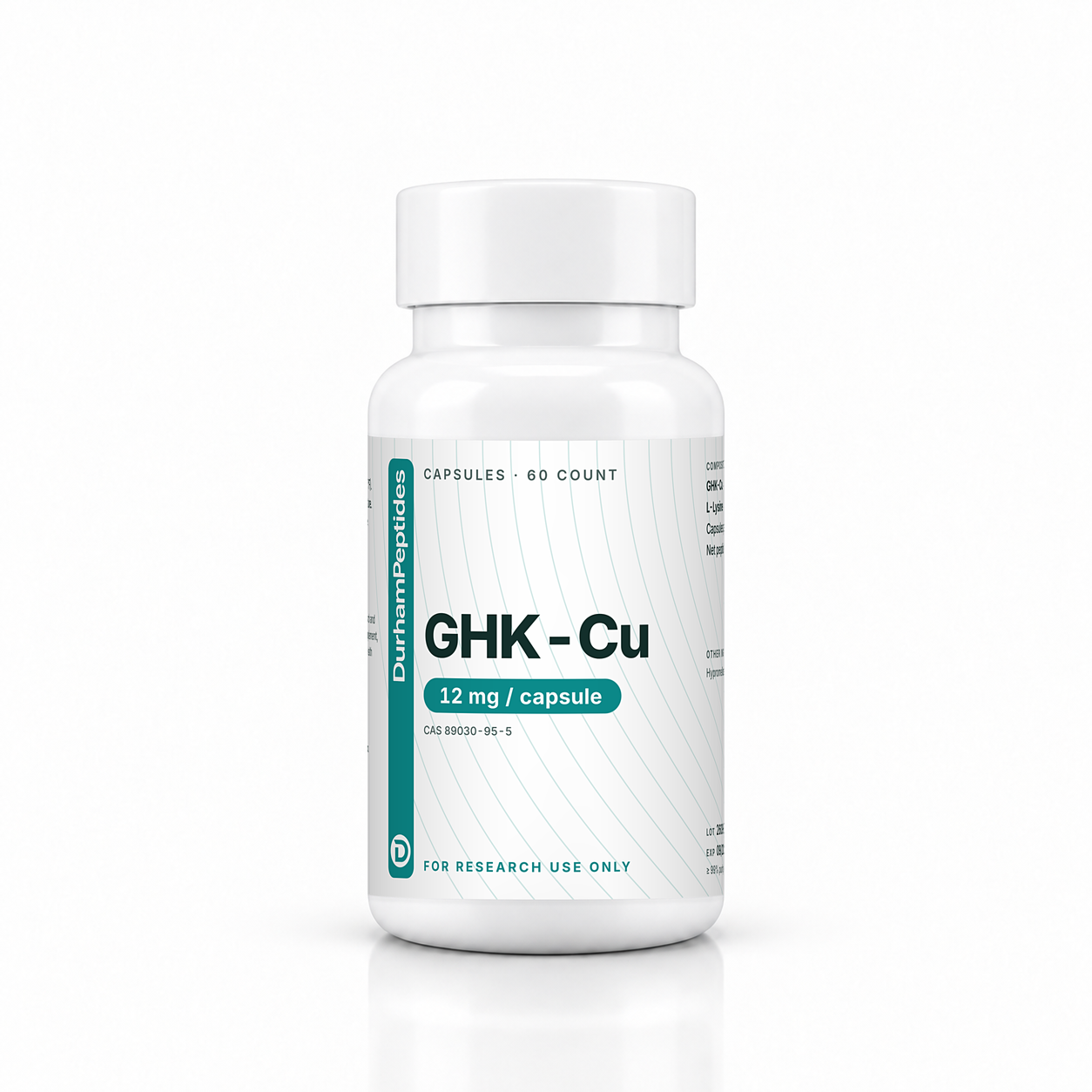 GHK-Cu Capsules — 12mg (60 Count)
