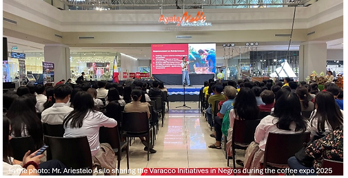 Ariestelo Asilo was invited to the Negros Coffee Expo 2025