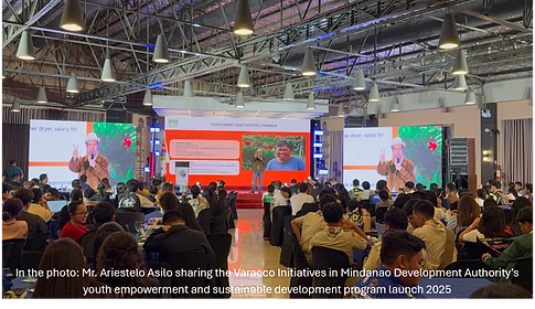 Mindanao Development Authority's youth empowerment and sustainable development program launch
