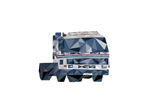 E-Van lorry trailer transportation service.