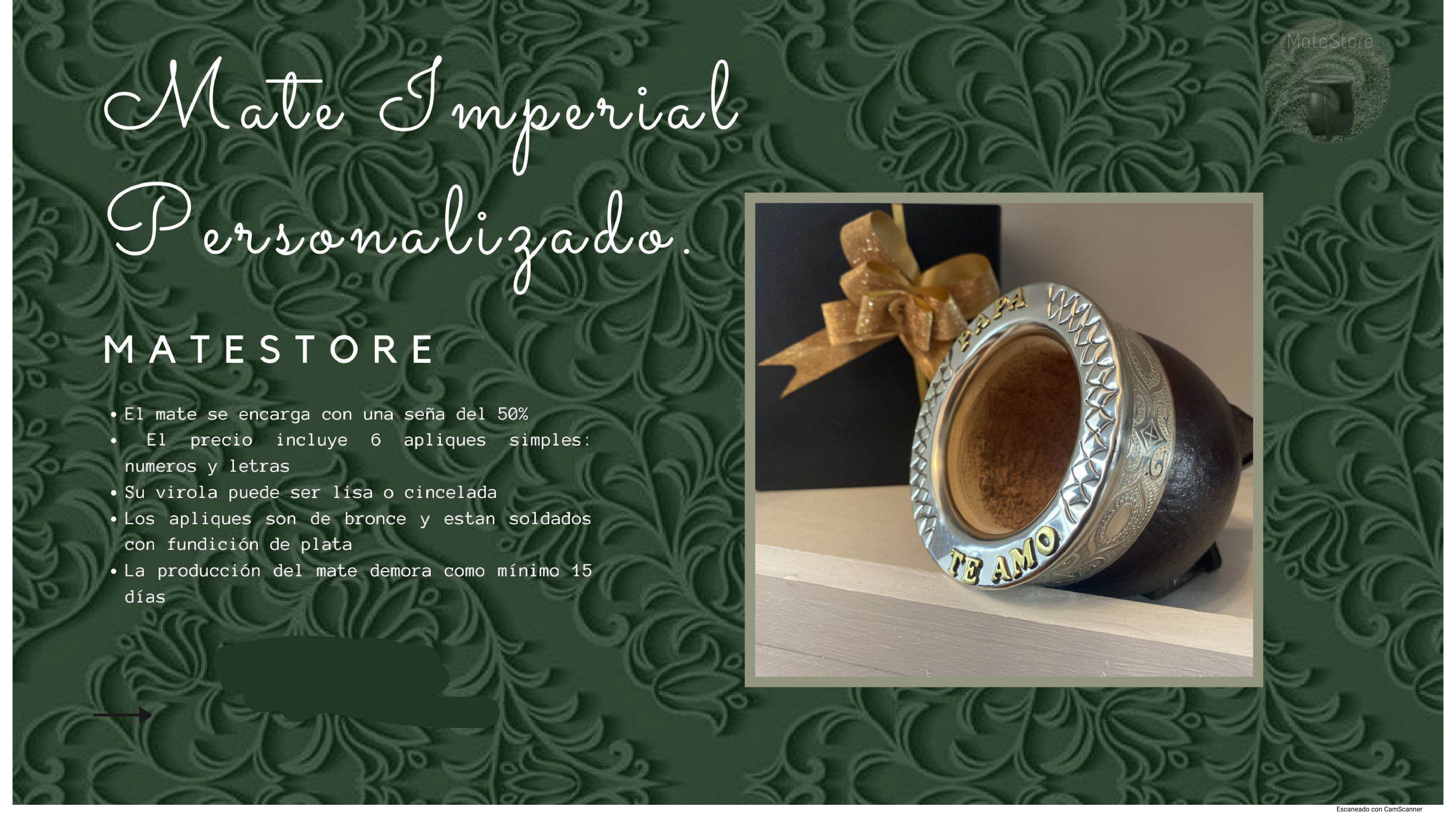 Mate Imperial Personalizado