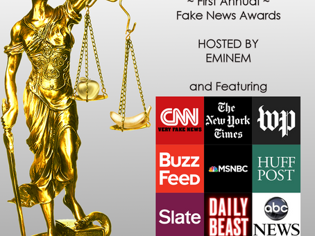 FIRST ANNUAL "FAKE NEWS AWARDS" TAKES OVER SOCIAL MEDIA