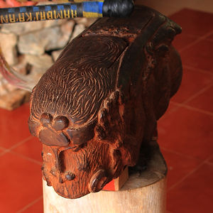 artesanía en madera hecha en u belilek kaxtik quintana roo