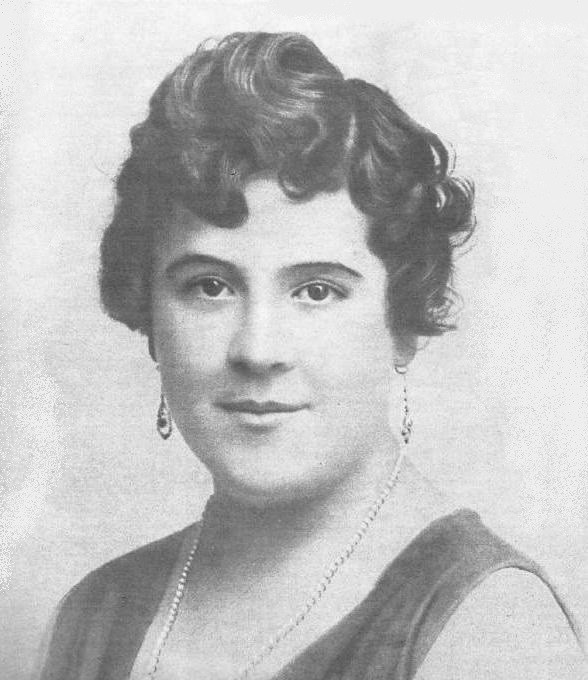 Retrato de Hildegart Rodríguez.