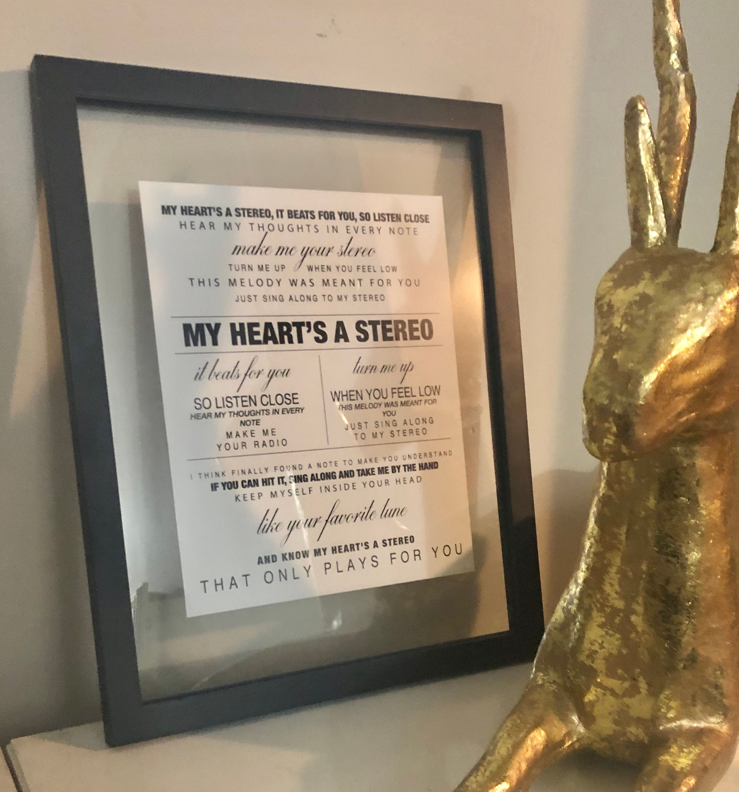 "Stereo Heart" Printable Digital Art