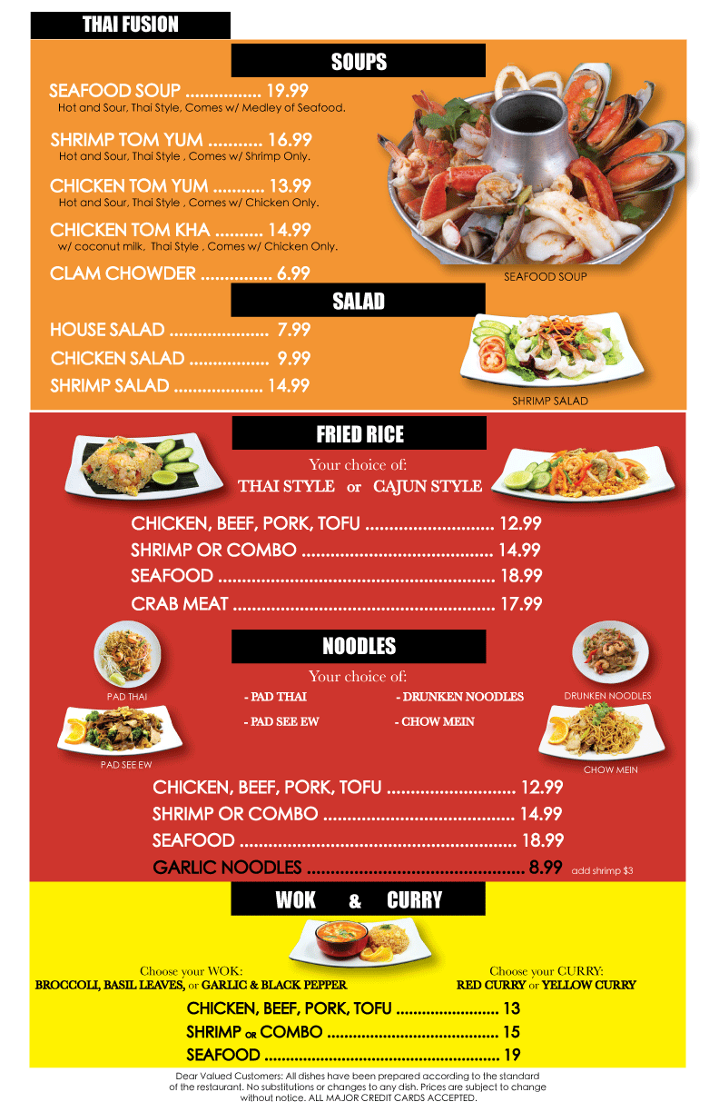 page 2 of the menu
