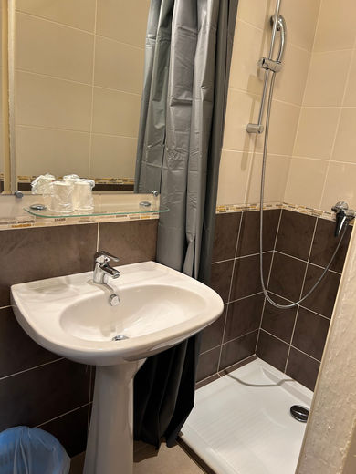 Chambre double avec terrasse Hôtel Le Bon Accueil Porto Ota Corse