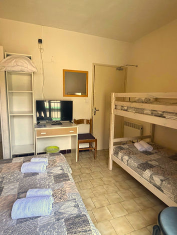 Chambre quadruple Hôtel Le Bon Accueil Porto Ota Corse
