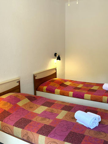 Chambre twin avec balcon Hôtel Le Bon Accueil Porto Ota Corse