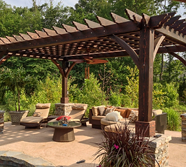Large Outdoor Pergola