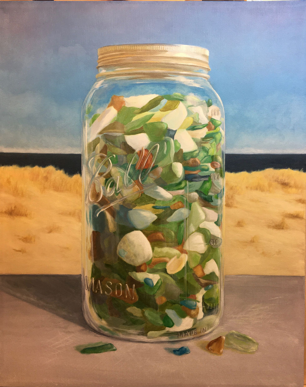 Gifts from the Sea - 20x16 oil on canvas