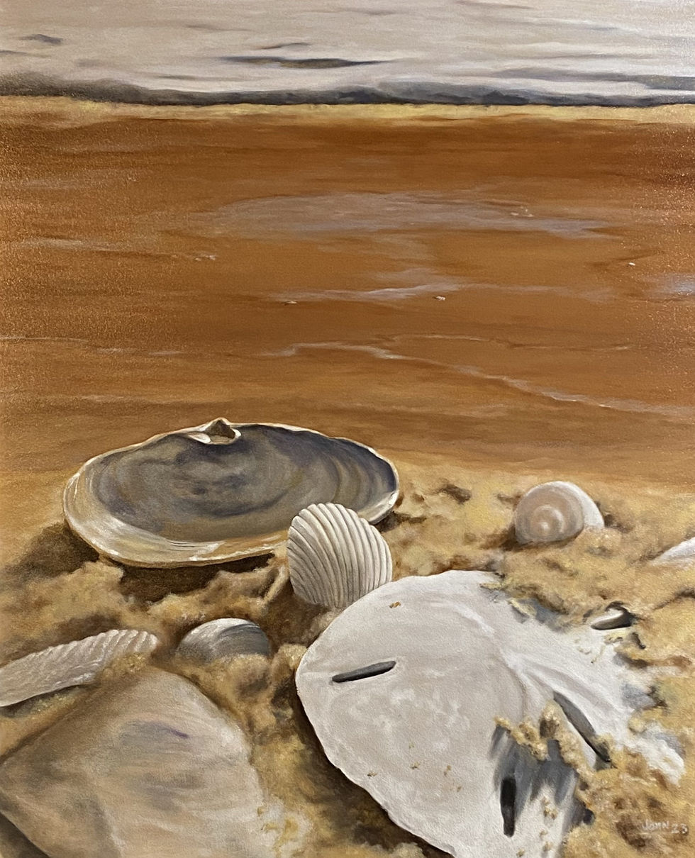 Tidal Gifts - 14x12 oil on panel