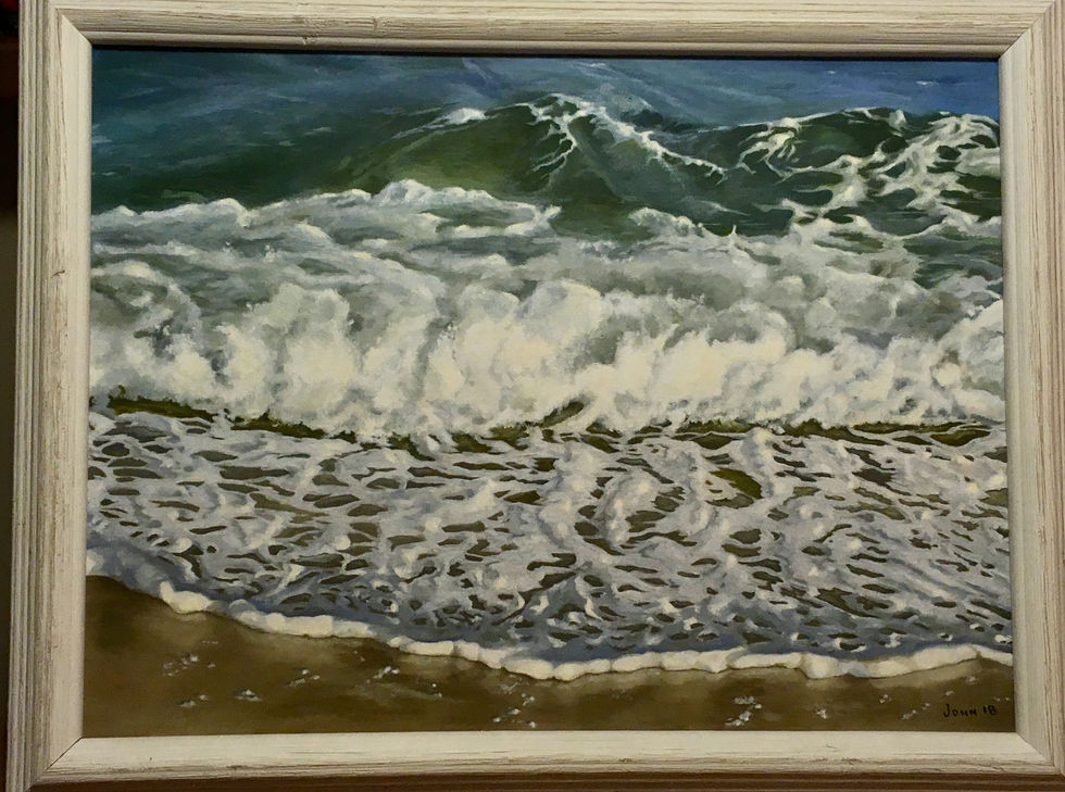 Tidal Lace - 18x24 oil on canvas