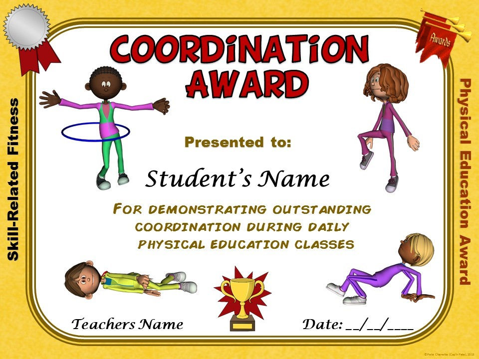 Thumbnail: PE AWARDS- 13 Fitness Certificates