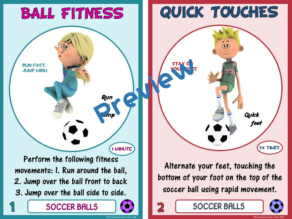 Thumbnail: PE Equipment Challenge Cards - 5 Set IMMERSING Bundle (includes Power Points)