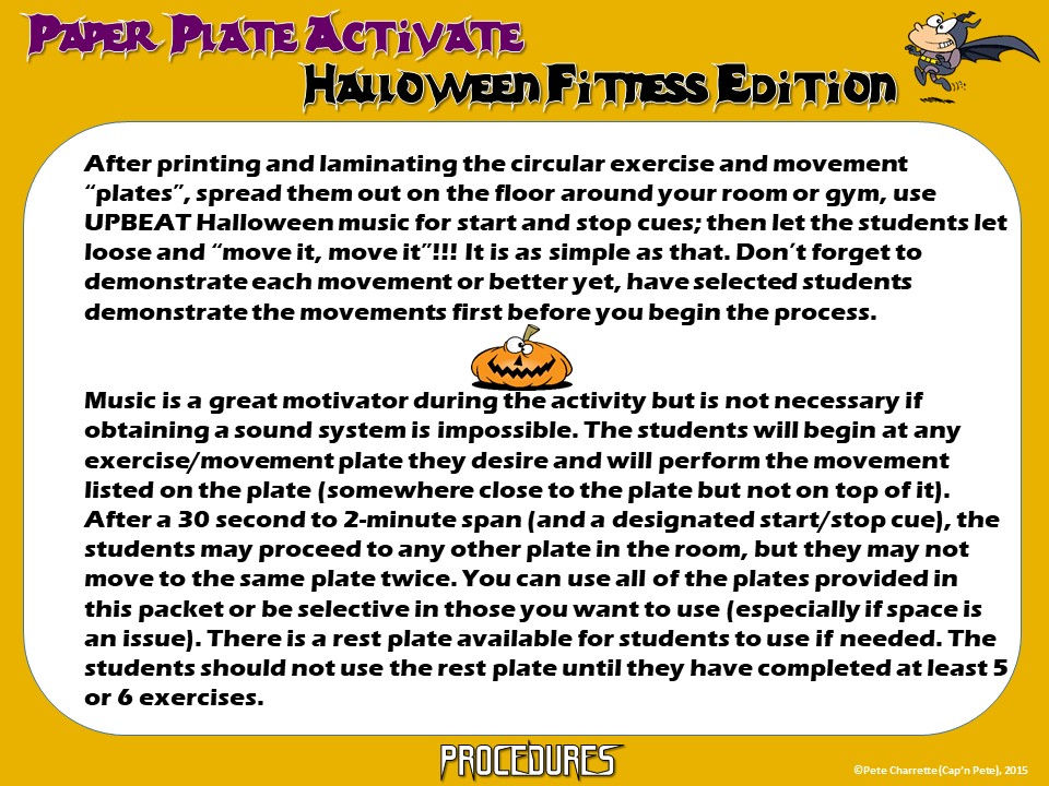 Thumbnail: Paper Plate Activate- Halloween Fitness Edition