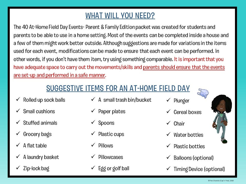 Thumbnail: 40 At-Home Field Day Events- Parent and Family Edition