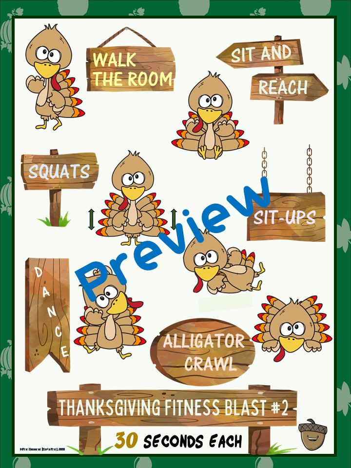 Thumbnail: Thanksgiving Fitness Blasts- 12 ACTION-PACKED Workouts