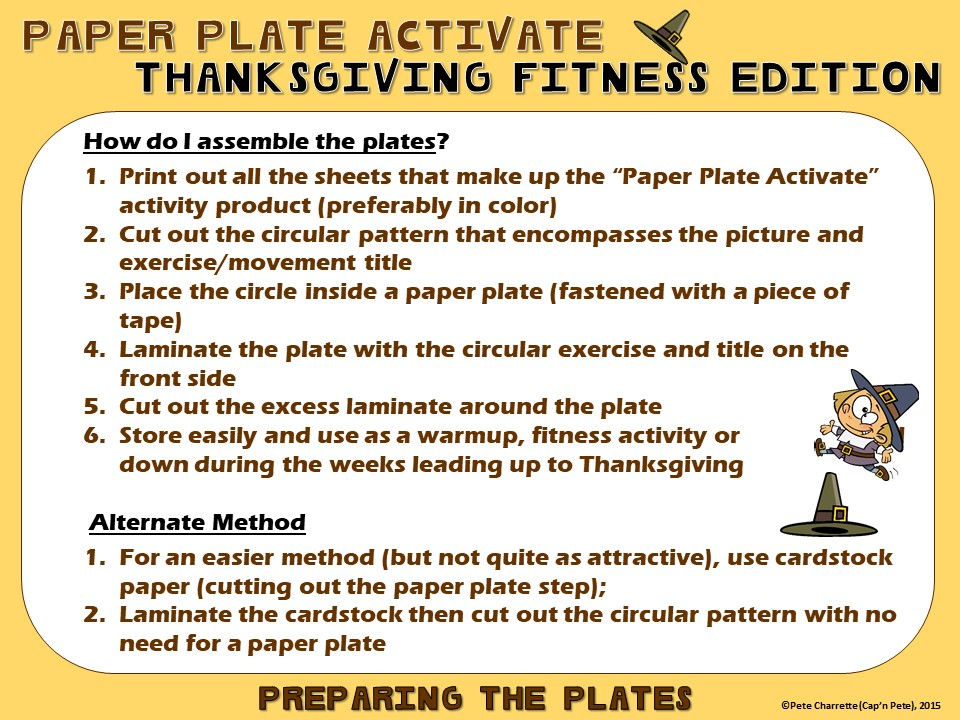 Thumbnail: Paper Plate Activate- Thanksgiving Fitness Edition