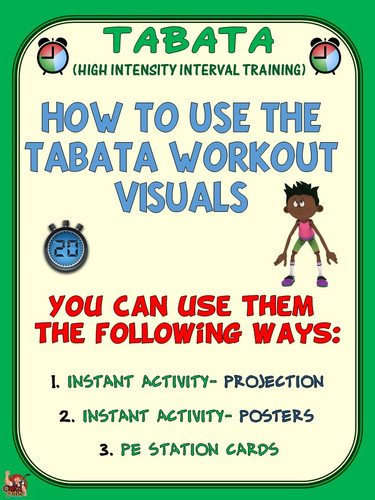 Tabata Interval Training For Kids Interval Kids Tabata Workout