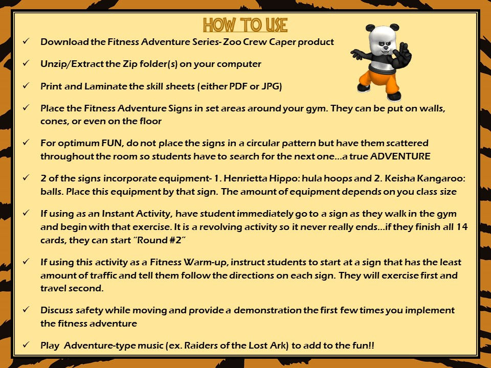 Thumbnail: Fitness Adventure Series- Zoo Crew Caper