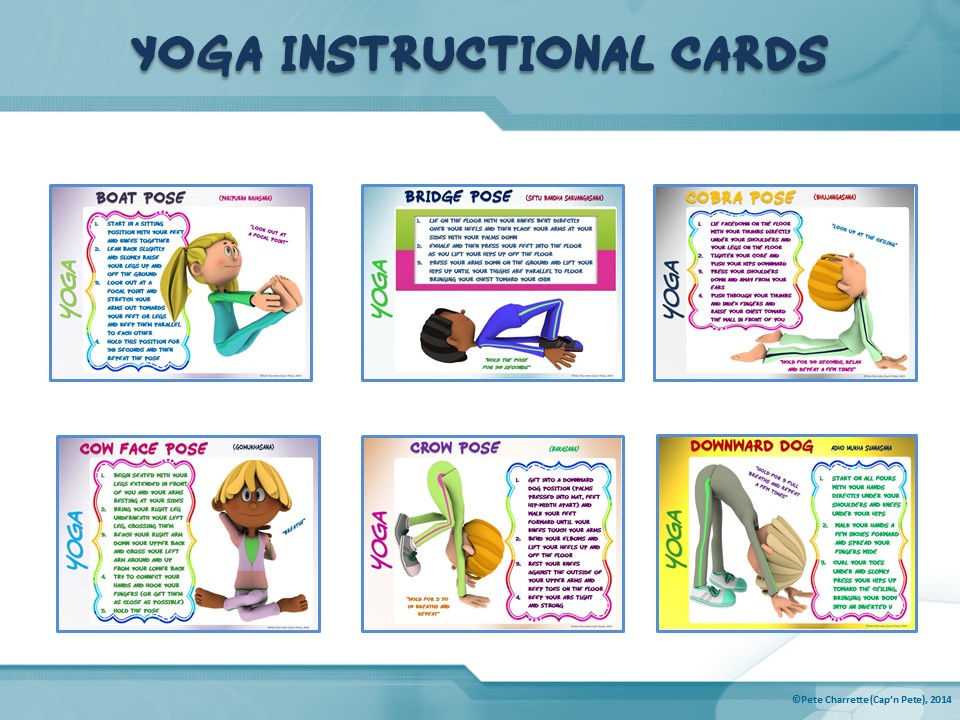Thumbnail: YOGA Instructional Cards- "Kid Friendly" Cues and Visual Illustrations