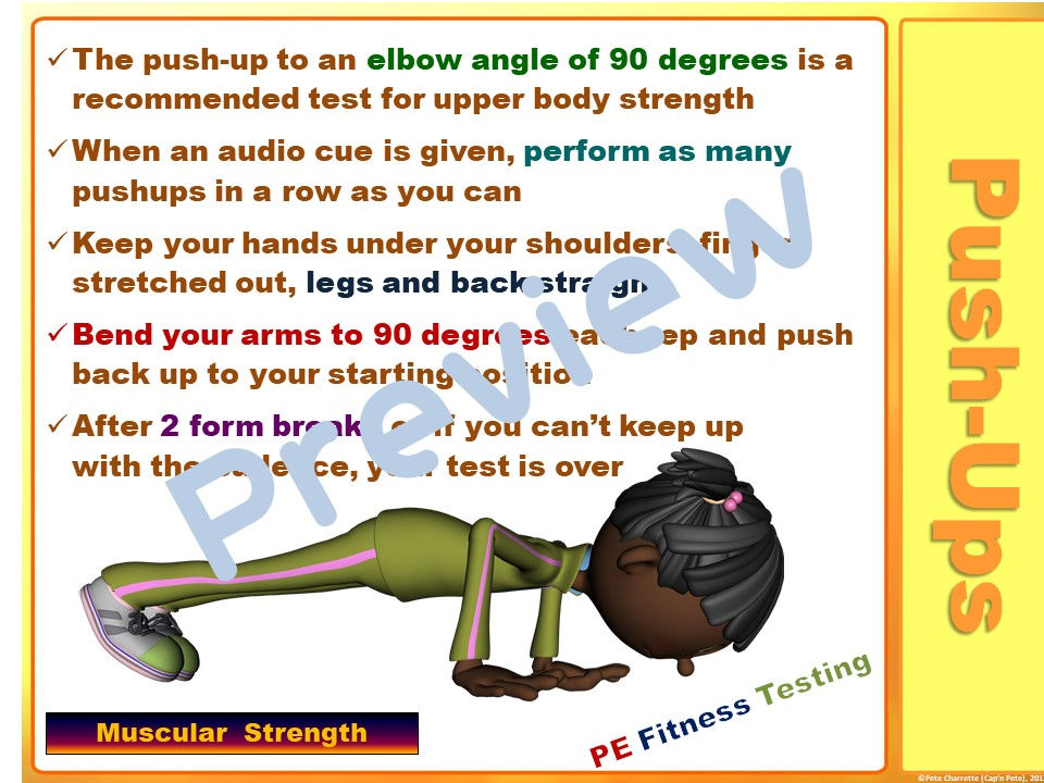 Thumbnail: PE Fitness Testing- Printable Display Signs