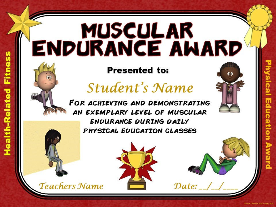 Thumbnail: PE AWARDS- 13 Fitness Certificates