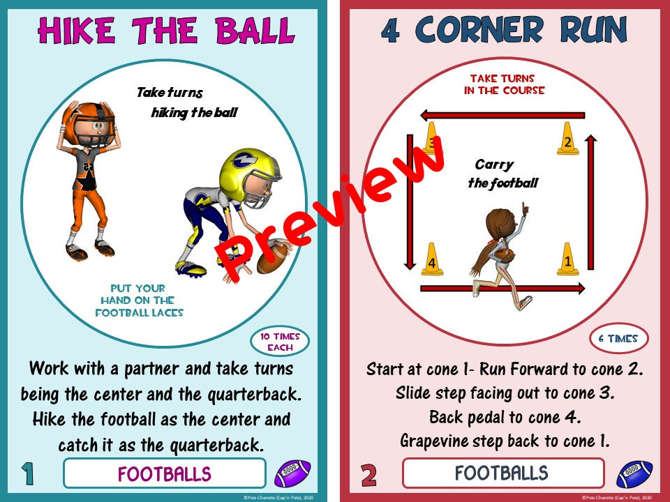 Thumbnail: PE Equipment Challenge Cards - 5 Set IMMERSING Bundle (includes Power Points)