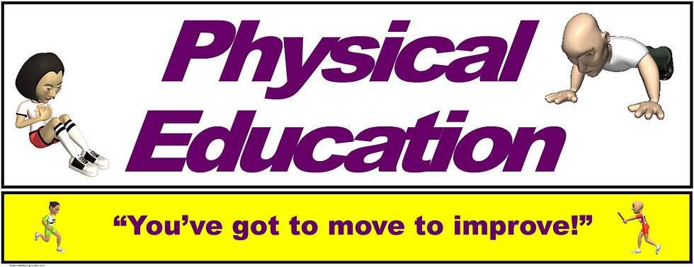Thumbnail: PE Over the Door Banner (Upper Grades): You've got to move to improve