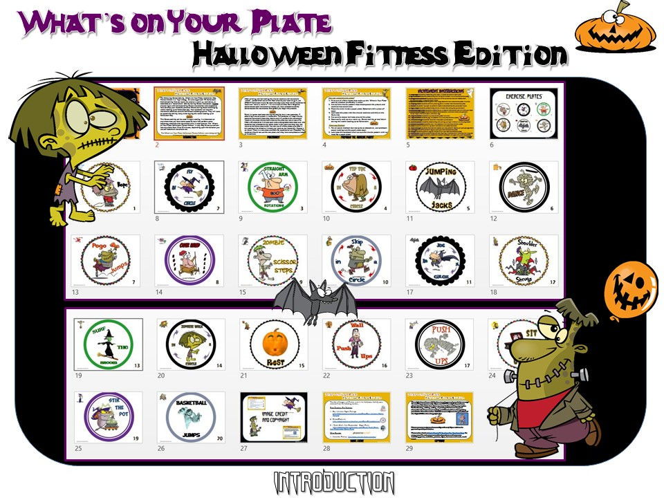 Thumbnail: Paper Plate Activate- Halloween Fitness Edition